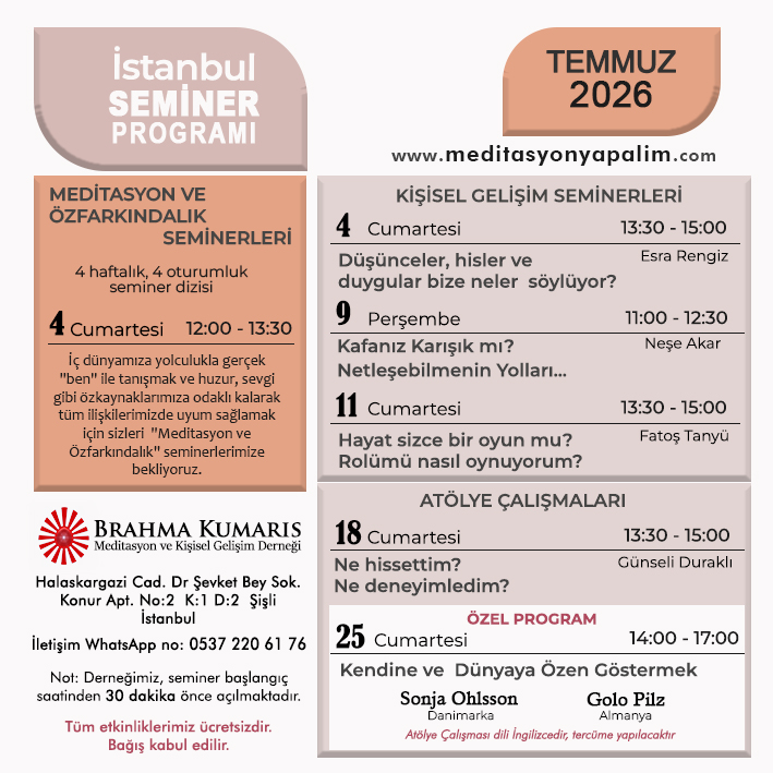 ŞİŞLİ-2026 Temmuz